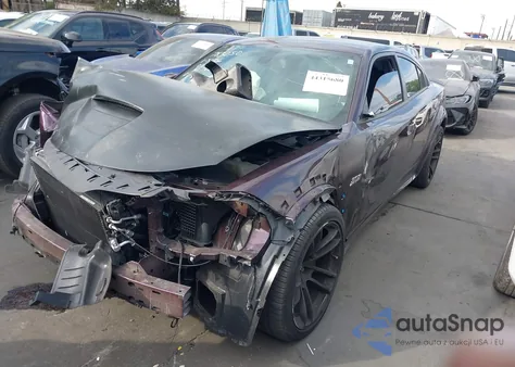 2021 Dodge Charger Scat Pack Widebody Rwd из США, поврежденный, VIN 2C3CDXGJ3MH562506